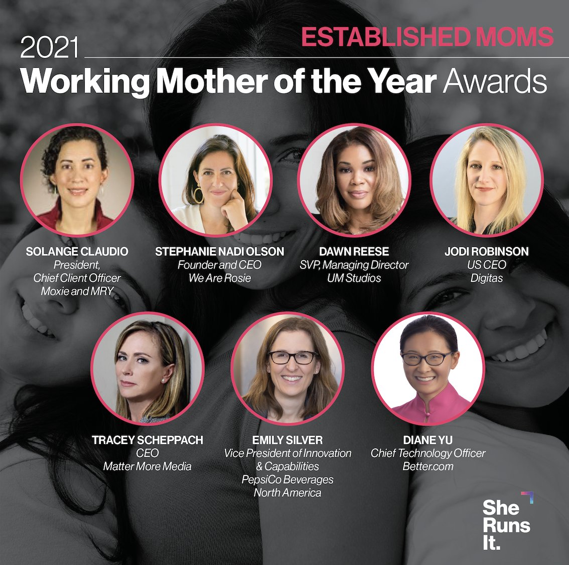 Founder Stephanie Nadi Olson, 2021 Working Mother of the Year Awards