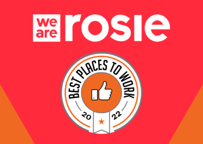 Business Intelligence Group: We Are Rosie is one of 25 companies named 2022 best places to work