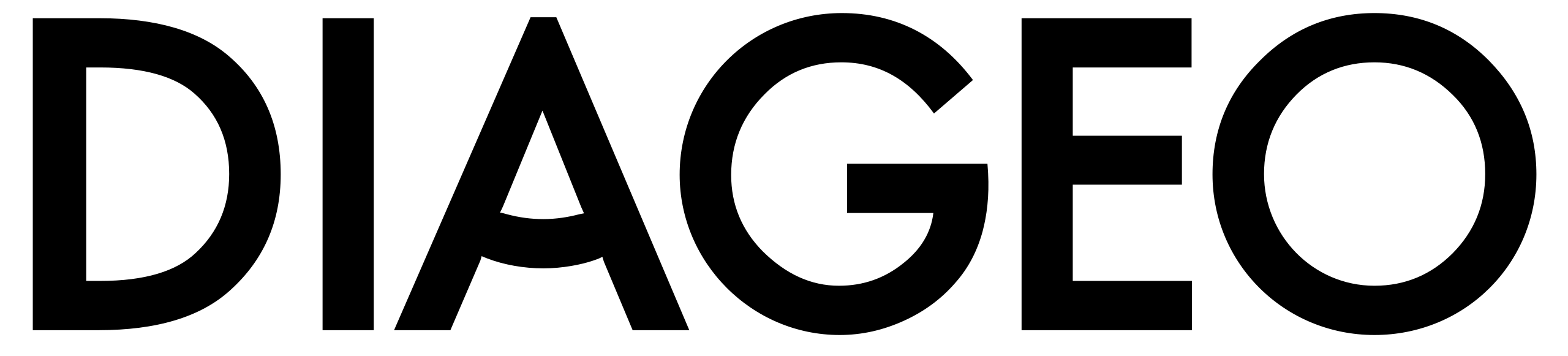 Diageo logo in black